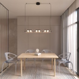 ARTE LAMP GENEVA A2341SP-6BK