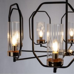 Потолочная люстра ARTE LAMP CELAENO A7004PL-8BK