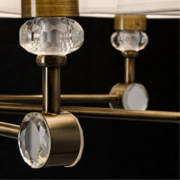 Подвесная люстра ARTE LAMP BROCCA A4093LM-8AB