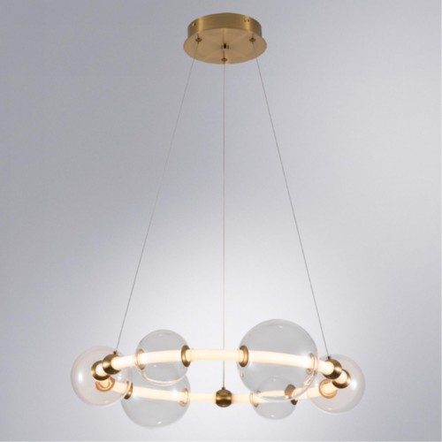 Подвесная люстра ARTE LAMP CROCUS A2780LM-30PB