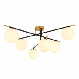 Потолочная люстра ARTE LAMP ALCOR A2224PL-6BK
