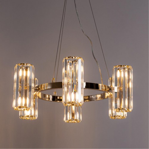 Подвесная люстра ARTE LAMP SANTORINI A1049SP-12GO