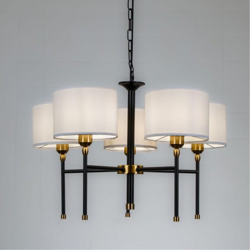 Подвесная люстра ARTE LAMP JAMIE A4090LM-5BK