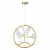 Подвесная люстра ARTE LAMP CANDY A7274SP-9GO Подвесная люстра ARTE LAMP CANDY A7274SP-9GO