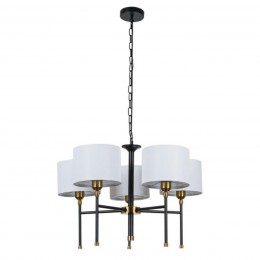 Подвесная люстра ARTE LAMP JAMIE A4090LM-5BK