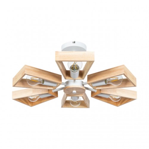 Потолочная люстра ARTE LAMP BRUSSELS A8030PL-6WH