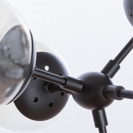 Люстра на штанге ARTE LAMP BOLLA A1664SP-12BK
