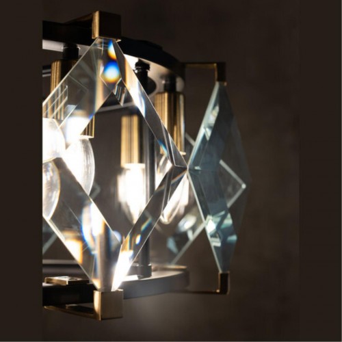 Подвесная люстра Divinare ELLIOT 7304/04 SP-6