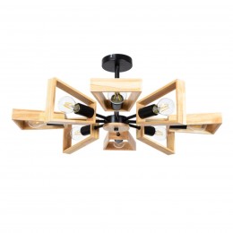 Люстра на штанге ARTE LAMP BRUSSELS A8030PL-8BK