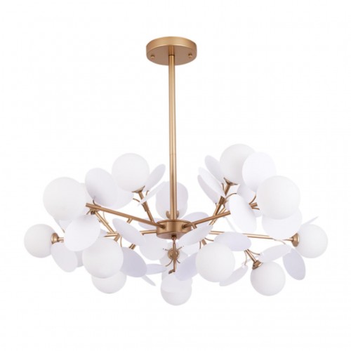 Люстра на штанге ARTE LAMP PEACOCK A1369SP-15SG