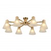 Потолочная люстра ARTE LAMP MELEPH A4096PL-8BR