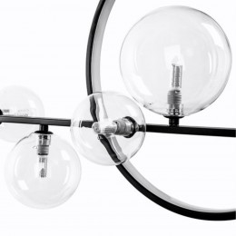 Люстра на штанге ARTE LAMP SATURN A7791SP-59BK