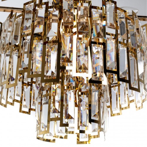 Потолочная люстра ARTE LAMP MINTAKA A1005PL-10GO