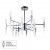 Люстра на штанге ARTE LAMP RAMONA A7410PL-24CC Люстра на штанге ARTE LAMP RAMONA A7410PL-24CC