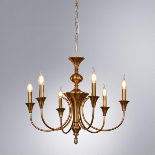 Подвесная люстра ARTE LAMP COLLINETTA A4094LM-6PB