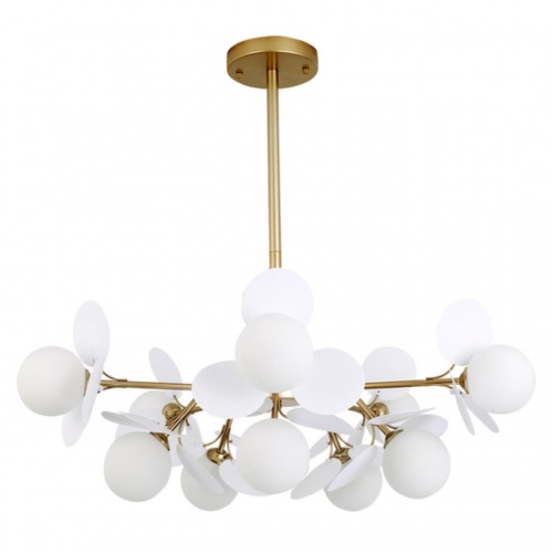 Люстра на штанге ARTE LAMP PEACOCK A1369SP-10SG