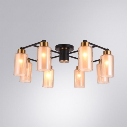 Потолочная люстра ARTE LAMP LEO A7027PL-8BK