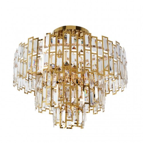 Потолочная люстра ARTE LAMP MINTAKA A1005PL-10GO