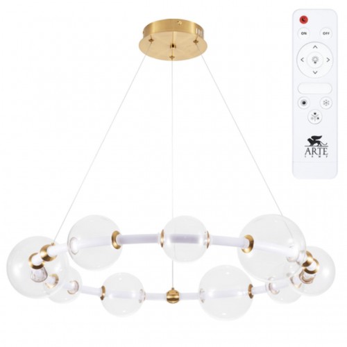 Подвесная люстра ARTE LAMP CROCUS A2780LM-40PB