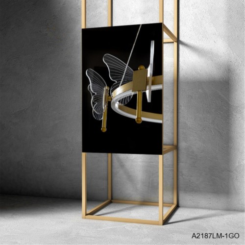 Подвесная люстра ARTE LAMP DARCY A2187LM-1GO