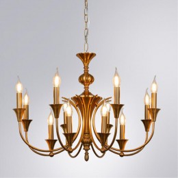 Подвесная люстра ARTE LAMP COLLINETTA A4094LM-12PB