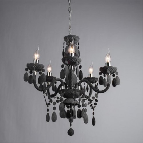 Подвесная люстра ARTE LAMP MORRIS A8888LM-5GY