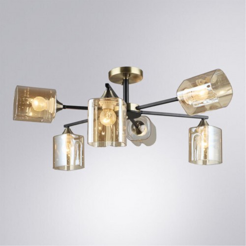 Потолочная люстра ARTE LAMP MERCI A4185PL-6BK