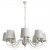 Подвесная люстра ARTE LAMP ORLEAN A9310LM-8WG Подвесная люстра ARTE LAMP ORLEAN A9310LM-8WG