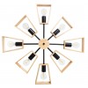 Люстра на штанге ARTE LAMP BRUSSELS A8030PL-8BK