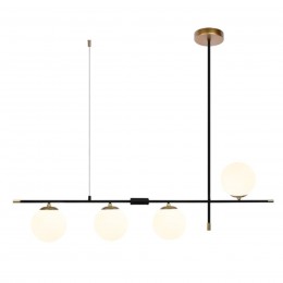 Люстра на штанге ARTE LAMP ARKAB A2225SP-4BK