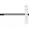ARTE LAMP OPTIMA A7285PL-1BK