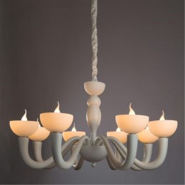 Подвесная люстра Divinare BIANCA-NERO 7091/01 LM-8