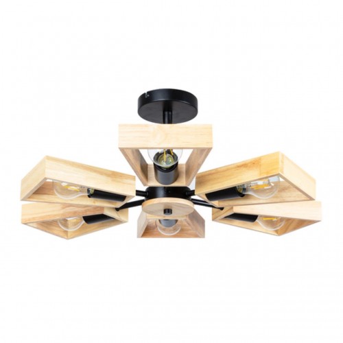 Потолочная люстра ARTE LAMP BRUSSELS A8030PL-6BK