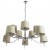 Подвесная люстра Divinare SOPRANO 1341/02 LM-10 Подвесная люстра Divinare SOPRANO 1341/02 LM-10