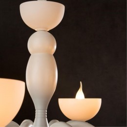 Подвесная люстра Divinare BIANCA-NERO 7091/01 LM-8