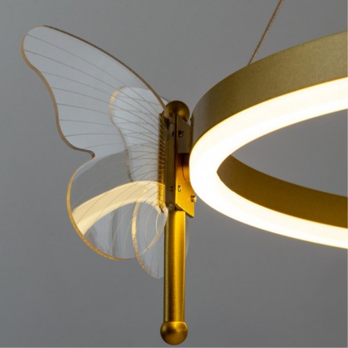Подвесная люстра ARTE LAMP DARCY A2187LM-1GO