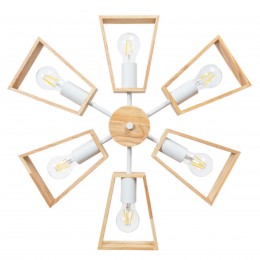 Потолочная люстра ARTE LAMP BRUSSELS A8030PL-6WH