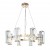 Подвесная люстра ARTE LAMP SANTORINI A1049SP-16GO Подвесная люстра ARTE LAMP SANTORINI A1049SP-16GO