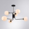 Люстра на штанге ARTE LAMP SKAT A3564PL-6BK
