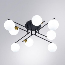 Потолочная люстра ARTE LAMP GEMINI A2243PL-8BK