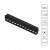 ARTE LAMP RAPID A2954PL-1BK