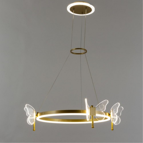 Подвесная люстра ARTE LAMP DARCY A2187LM-1GO
