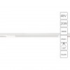 ARTE LAMP OPTIMA A7284PL-1WH