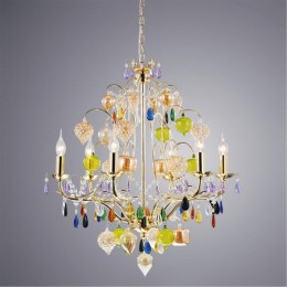 Подвесная люстра ARTE LAMP RICCHEZZA A2011LM-6GO