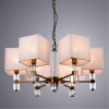 Подвесная люстра ARTE LAMP NORTH A5896LM-6PB
