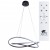 Подвесная люстра ARTE LAMP SWING A2522SP-2BK Подвесная люстра ARTE LAMP SWING A2522SP-2BK