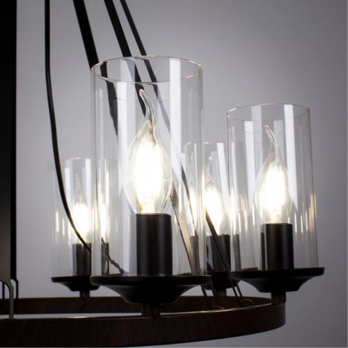 Подвесная люстра ARTE LAMP DALIM A7014SP-8BK