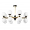 Люстра на штанге ARTE LAMP MIMOSA A3649PL-16PB