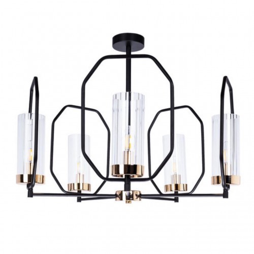 Потолочная люстра ARTE LAMP CELAENO A7004PL-5BK