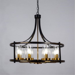 Подвесная люстра ARTE LAMP AVIOR A7011SP-8BK